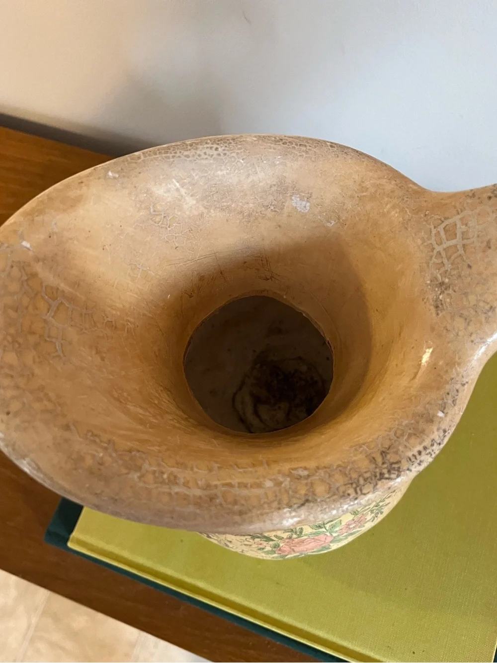 Vintage Thick Ceramic Decor Pitcher